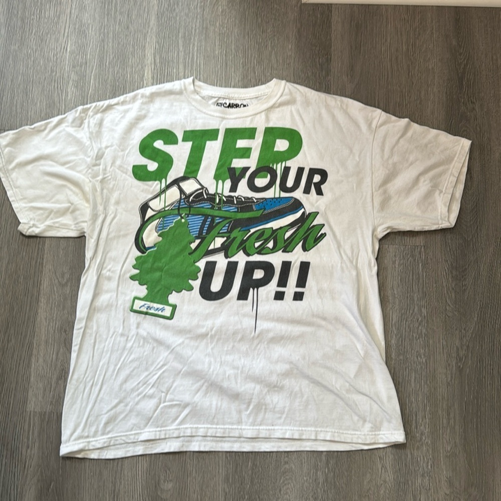 Carbon XL Cotton Sneaker Air Freshener Cool Unique T-Shirt